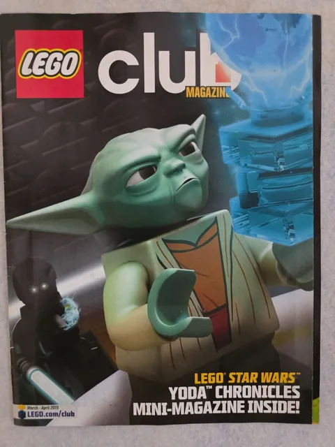 Lego Club Magazine - March-April 2013 - YODA Chronicles Cover
