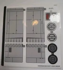 NEW Lego 75188 Sticker Sheet ONLY Stickers Parts Pieces Set Genuine Star Wars
