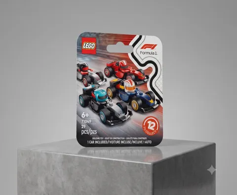 LEGO Formula 1 Collectible Race Cars 71049 Sealed Blind Box Pack Lot