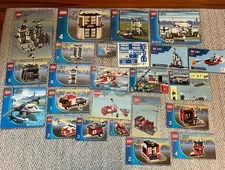 LEGO City Instruction Manuals Lot + Stickers 7743 7723 7240 2723 7992 MANY MORE!