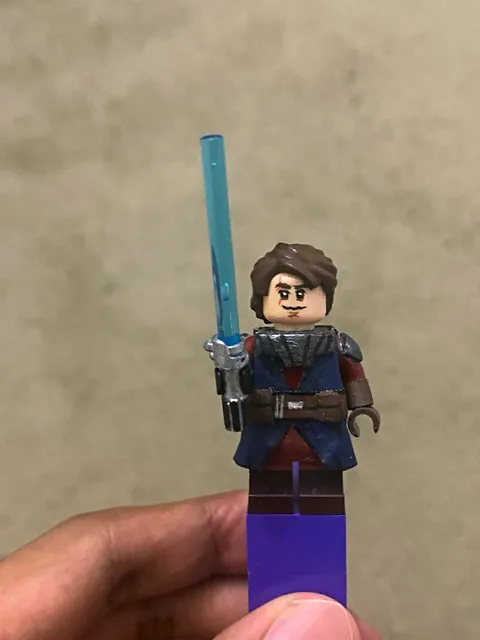 LEGO Custom Star Wars The Clone Wars Anakin Skywalker Minifigure