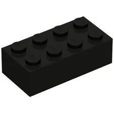 10x LEGO® Part 3001 - Brick 2 x 4