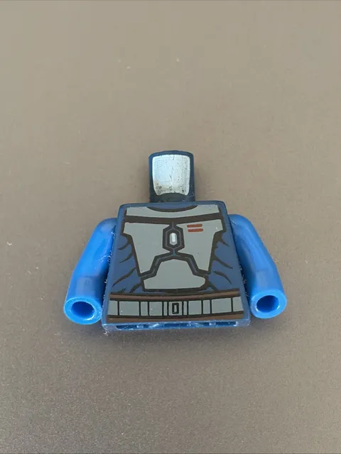 Lego Star Wars Dark Bluish Gray Torso Armor Plates Mandalorian Clone Trooper