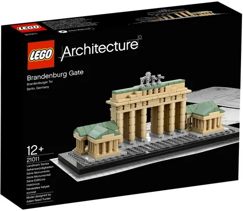 LEGO Architecture - 21011 Brandenburg Gate - Complete with Instructions - NO BOX