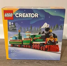 LEGO Creator Seasonal Winter Holiday Train Set 40700 294 pcs Ages 8+