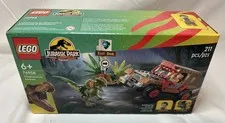 LEGO 76958 Jurassic World Jurassic Park Dilophosaurus Ambush Jeep NEW IN BOX e2