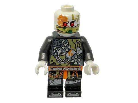 LEGO Ninjago Jet Jack Minifigure njo0479 - Missing The Mohawk Minifig