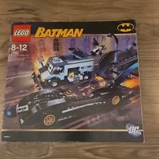 Lego 7780 Batman batmobile two-face escape instructions only