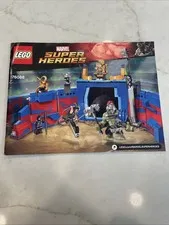 LEGO Marvel Super Heroes Thor Hulk Arena Clash (76088) Manual Instructions Only