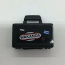 Lego Black Suitcase with Wakanda Sticker C4