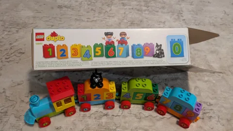 LEGO DUPLO Number Train 10847 – Complete Set w/ Box & Figures