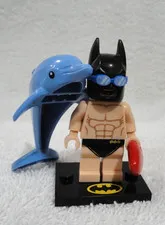LEGO Batman Movie Minifigure Series 2 (71020) - Swimsuit Batman w/ Dolphin
