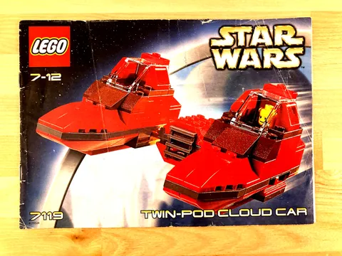 LEGO Twin-Pod Cloud Car 7119 Instructions Manual Only 2002 4170524 20 Pages