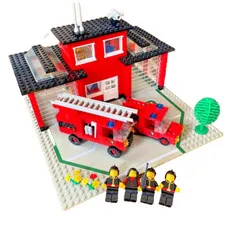 LEGO 6382 Fire Station Classic Town Set Fire Rescue HQ