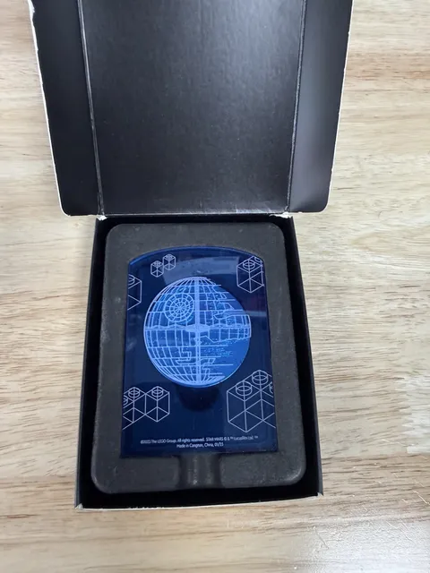 Lego Star Wars 40th Death Star Collectible Coin & Blue Card May The 4th
