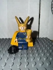Lego Sh0411 - Loki, Dark Blue Outfit