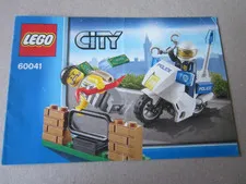Lego City Building Instructions Instruction 6041 Robbers and Police
