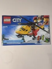LEGO City Arctic Exploration Helicopter 60179 INSTRUCTIONS ONLY