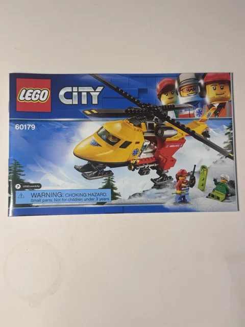 LEGO City Arctic Exploration Helicopter 60179 INSTRUCTIONS ONLY
