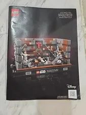 LEGO Star Wars 75339 Death Star Trash Compactor Instruction Manual Book Only