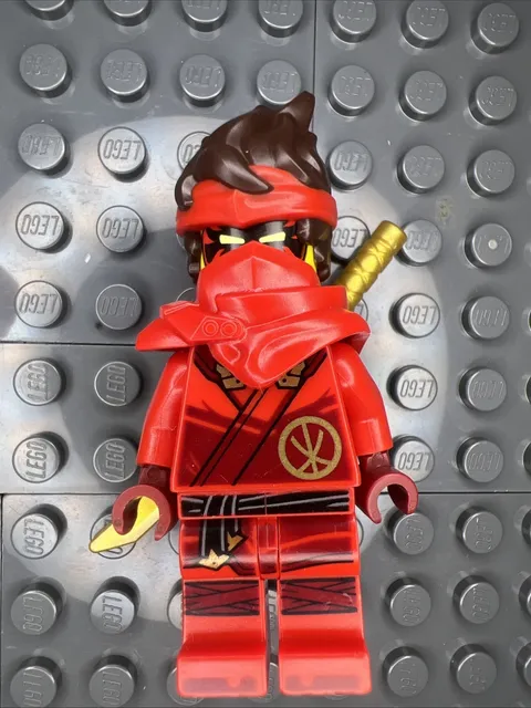 LEGO Ninjago Kai Minifigure Dragons Rising Season 2 Hair Ninja 71819 njo882