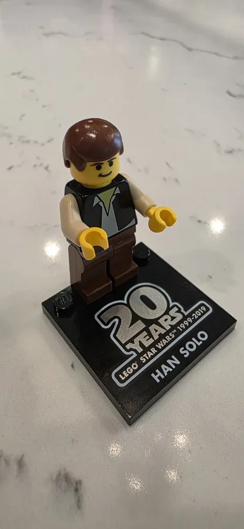 LEGO Star Wars 20 Anniversary Han Solo Minifigure (75262)