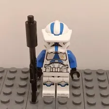 Lego Star Wars 501st Clone Trooper Specialist sw1248 Minifigure With Blaster