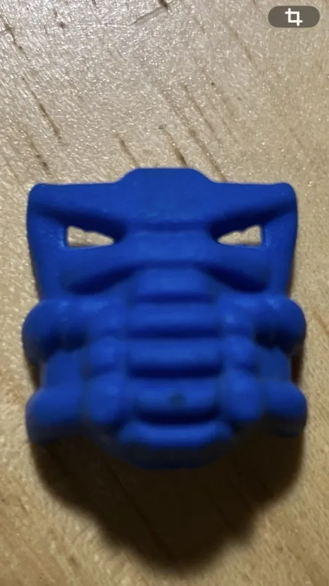 Bionicle KRANA Rubber Mask Blue
