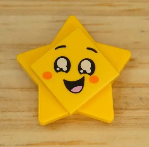 Lego Movie 2 Smile Star Minifigure from sets 70836 70829 70830 70834