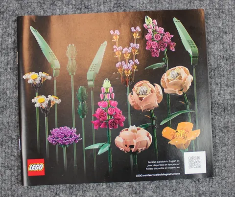 LEGO Flower Bouquet 6403263 Instructions Manual Book