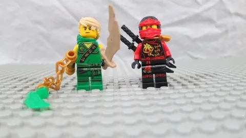 Lego Ninjago Lloyd njo123 Skybound Kai njo198