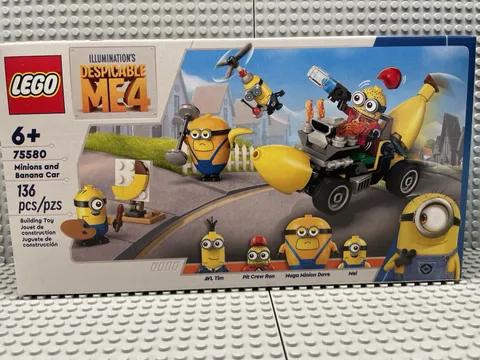 LEGO. Despicable Me: Minions and Banana Car (75580). New. Sealed Box.