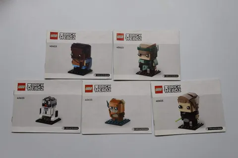 LEGO® Star Wars™ BrickHeadz 40623 Battle of Endor™ Heroes Instruction Manuals On