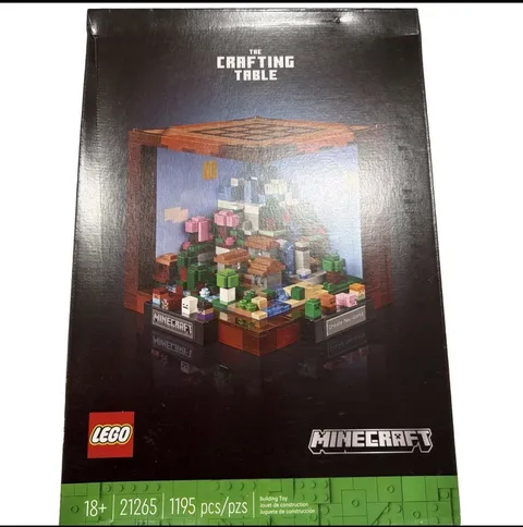 LEGO 21265 Minecraft The Crafting Table Collectible Building Set 1195 pcs New