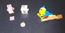 Lego Super Mario Interactive Minifigure Lot of 4 Pink Yoshi Kamek Boo Fruit