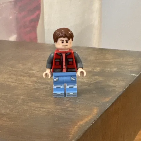 LEGO Marty McFly btf001 Back to the Future Time Machine 10300 minifigure