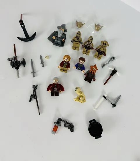 LEGO The Hobbit Minifig Lot 79010 Goblin Nori Ori Dori Gandalf Bilbo Gollum LOTR