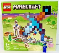 LEGO 21244 Minecraft The Sword Outpost New Sealed Retired Gift Movie NISB