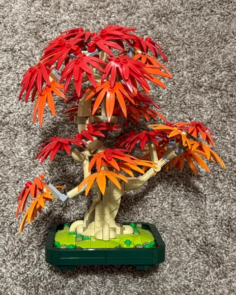 LEGO Botanicals Japanese Maple Tree 10348, 474 pcs, 18+, booklet included