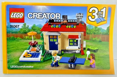 LEGO 31067 Creator 3 in 1 Poolside Holiday 100% Verified Complete w Instructions