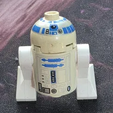 LEGO Star Wars R2-D2 Minifigure Droid Figure White/Blue Plastic Age 4+