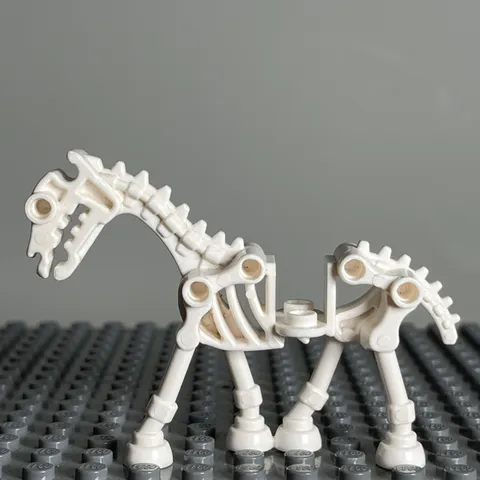 LEGO 59228 White Skeleton Horse Minifigure Mummy Halloween - 2T