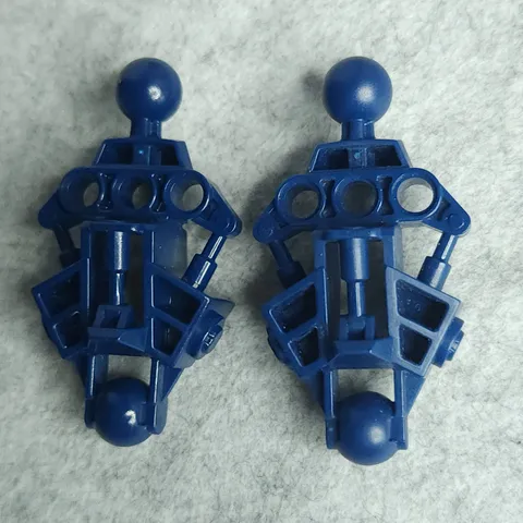 LEGO 47328 Bionicle Vahki Leg Lower Section Dark Blue x2 Genuine