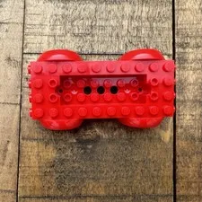 LEGO Part 11650 (1pc) Vehicle Base Red 5X10X2 1/2 with Mudguards