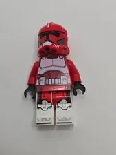 LEGO Star Wars Clone Commander Fox Minifigure SW1304 75354, Adult owned, display