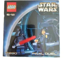 LEGO 7200 Star Wars Episode VI Final Duel I 2002 Vintage Retired Rare Set 