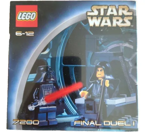 LEGO 7200 Star Wars Episode VI Final Duel I 2002 Vintage Retired Rare Set 