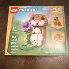LEGO Creator 3 in 1 Cute Hamster with a Flower 31576 166 pcs Age 7+