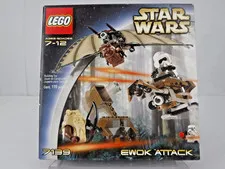 LEGO Star Wars (7139) Ewok Attack 2002 New Factory Sealed Box
