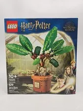 Lego Harry Potter Mandrake New (76433) OPEN BOX COMPLETE 